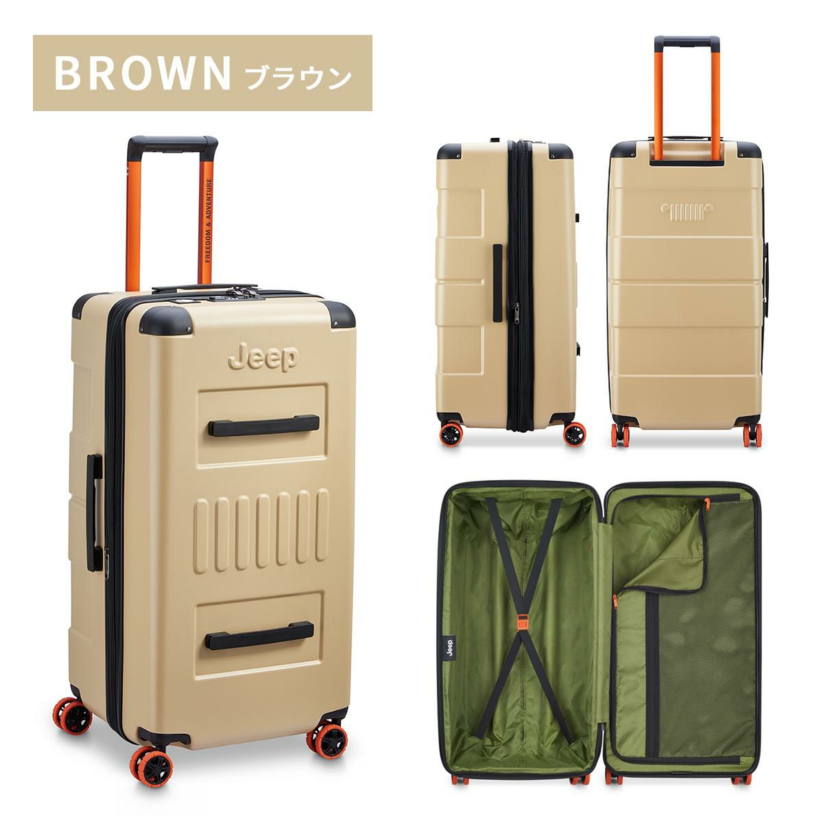 ジープ SUMMIT スーツケース JEEP j02742828
