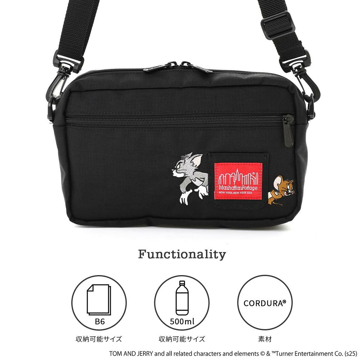 マンハッタンポーテージ トム&ジェリー 85周年 ショルダーバッグ Manhattan Portage mp1404l2tj85th
