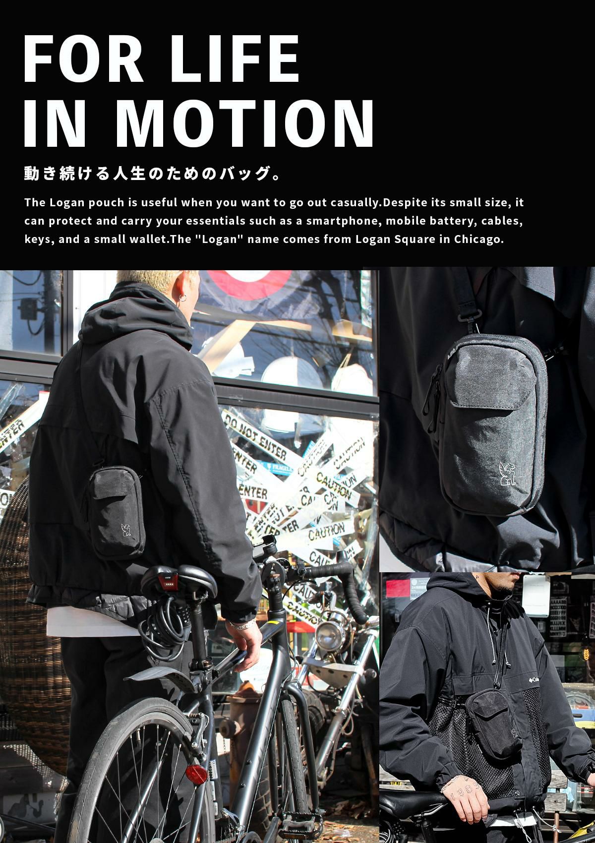 CHROME INDUSTRIES LOGAN POUCH ショルダーバッグ  bg389