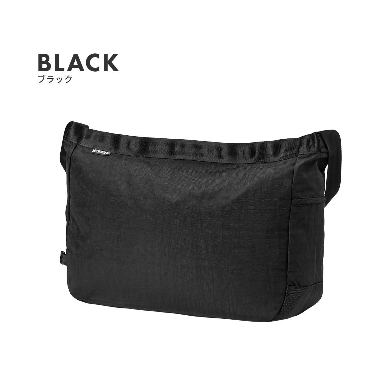 NEWSPAPER MESSENGER SM - クロームインダストリーズ　黒 Chrome Industries/クロームインダストリーズ ショルダーバッグ