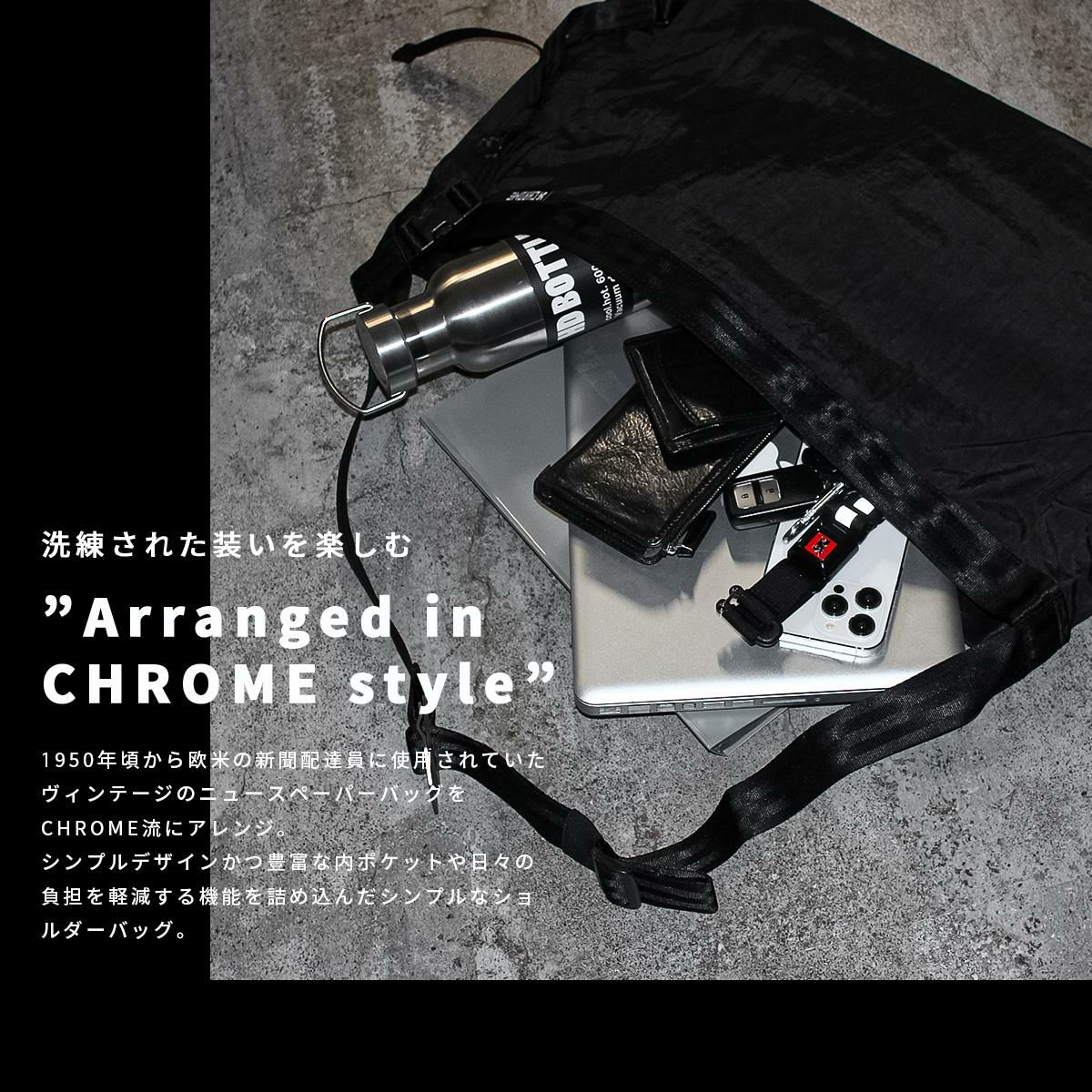 CHROME INDUSTRIES NEWSPAPER MESSENGER メッセンジャーバッグ  jp197