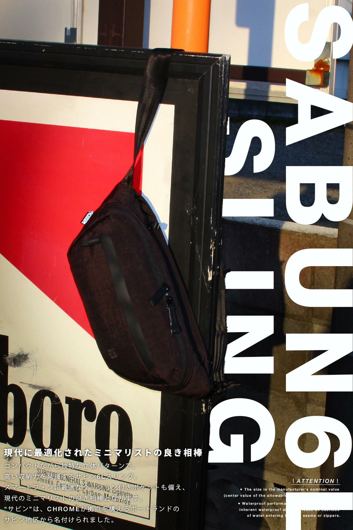 CHROME INDUSTRIES SABIN 6L SLING ウエストバッグ  bg385