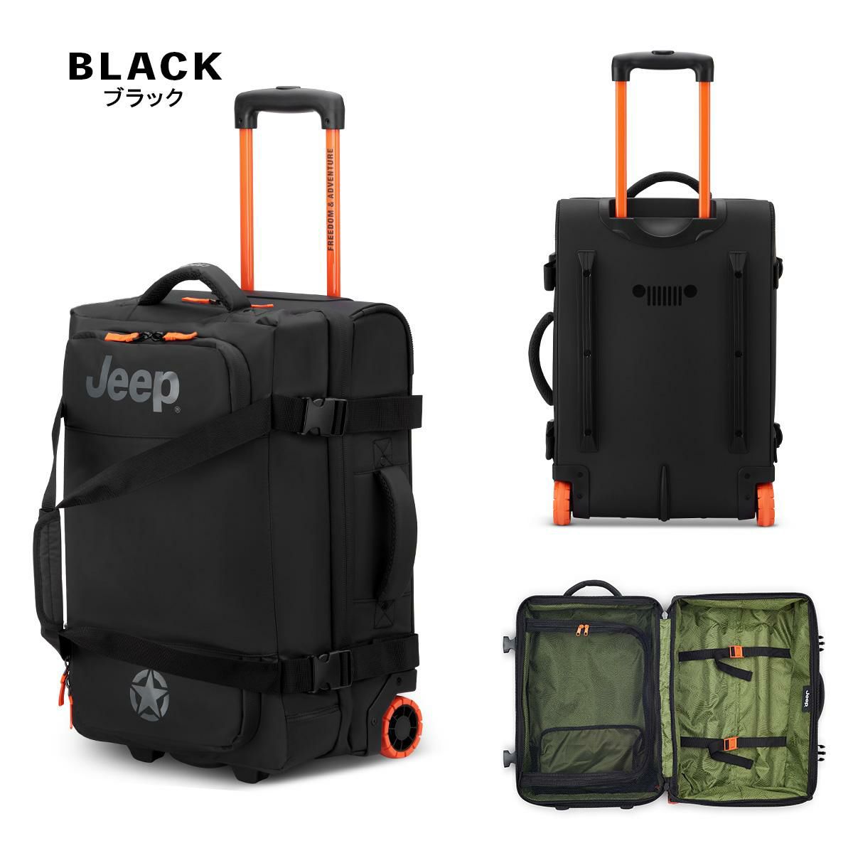 ジープ CASCADE キャリーケース ソフト JEEP j02743210