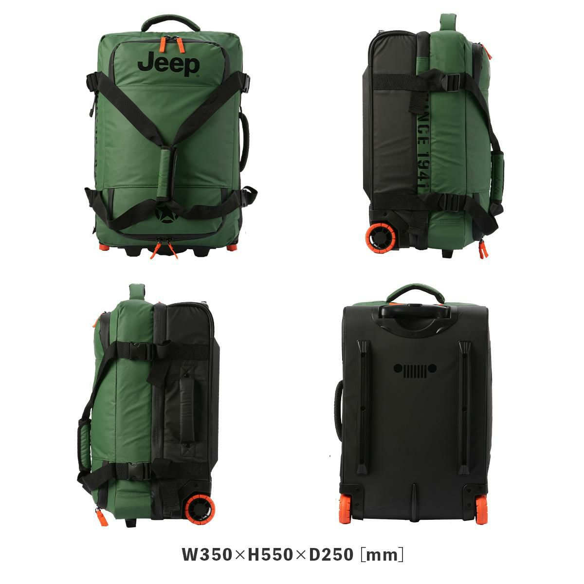 ジープ CASCADE キャリーケース ソフト JEEP j02743210