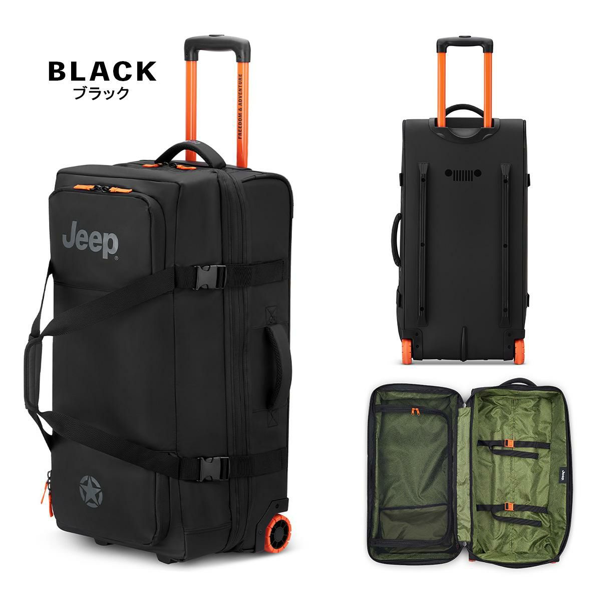 ジープ CASCADE キャリーケース ソフト JEEP j02743240