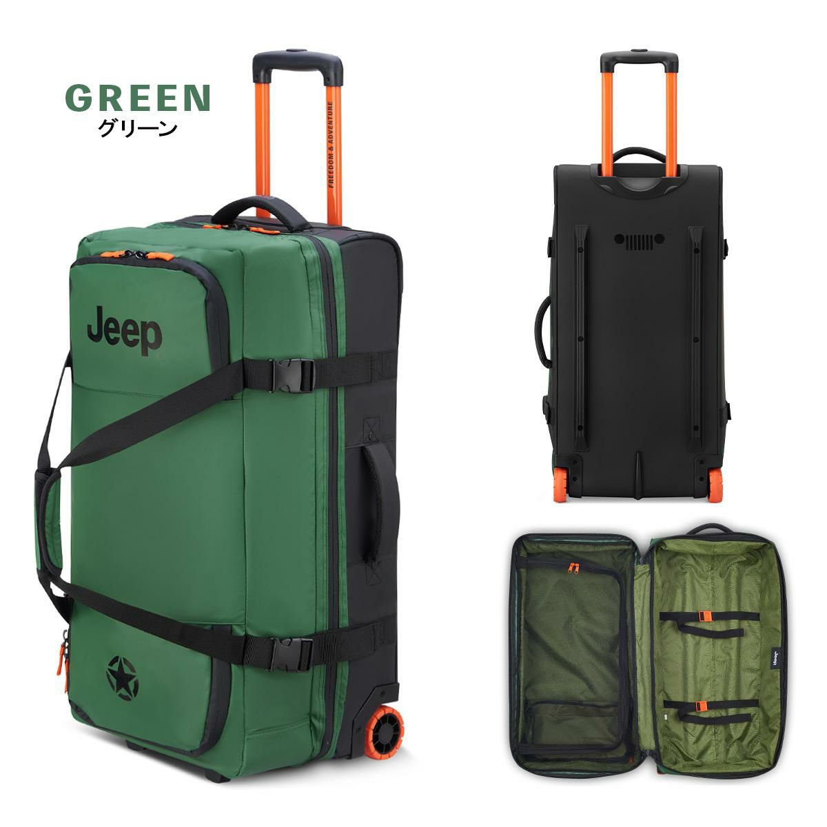 ジープ CASCADE キャリーケース ソフト JEEP j02743240