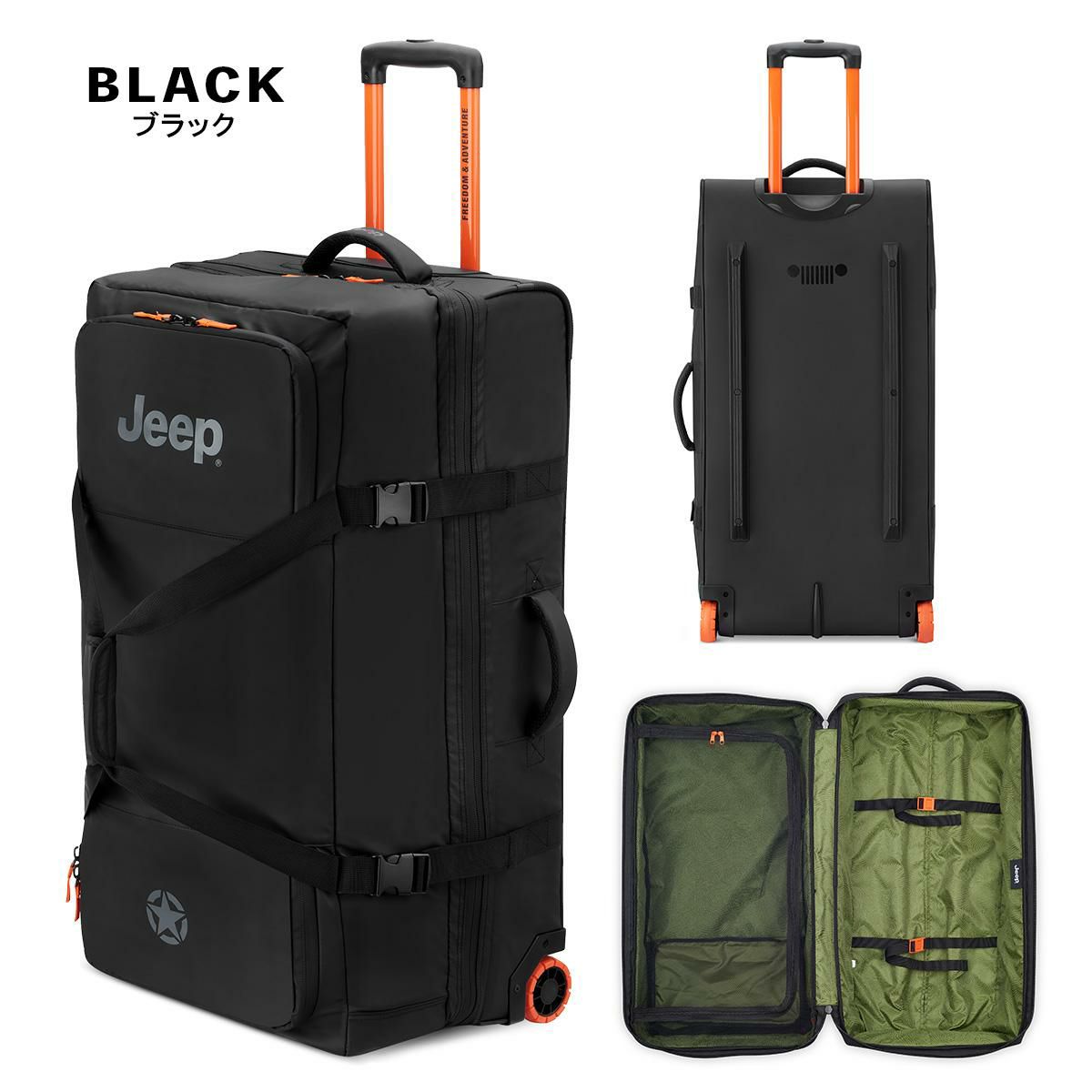 ジープ CASCADE キャリーケース ソフト JEEP j02743260