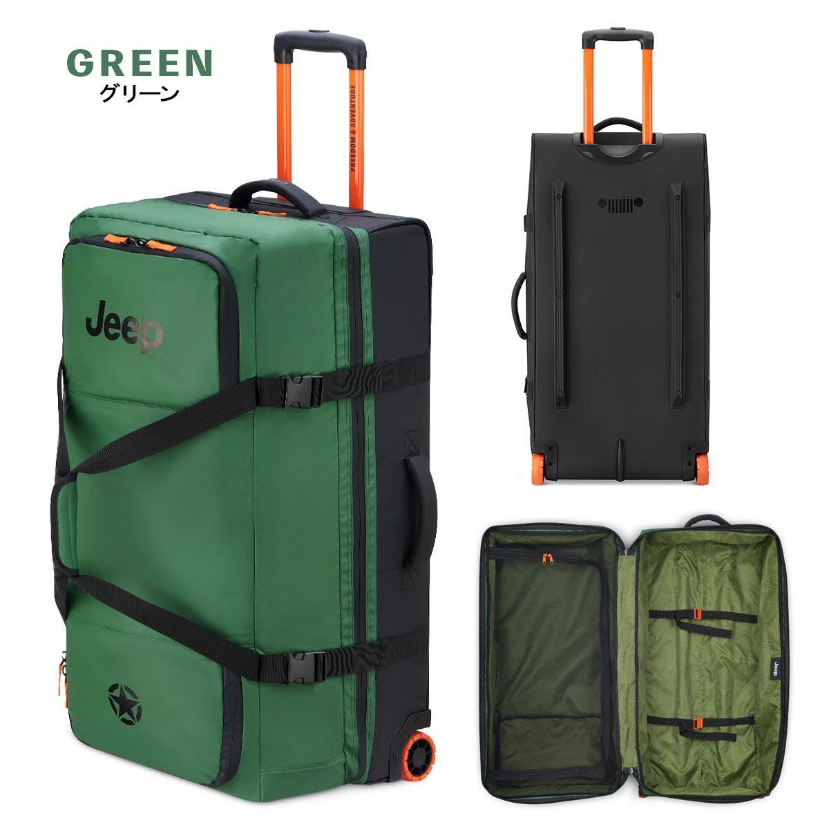 ジープ CASCADE キャリーケース ソフト JEEP j02743260