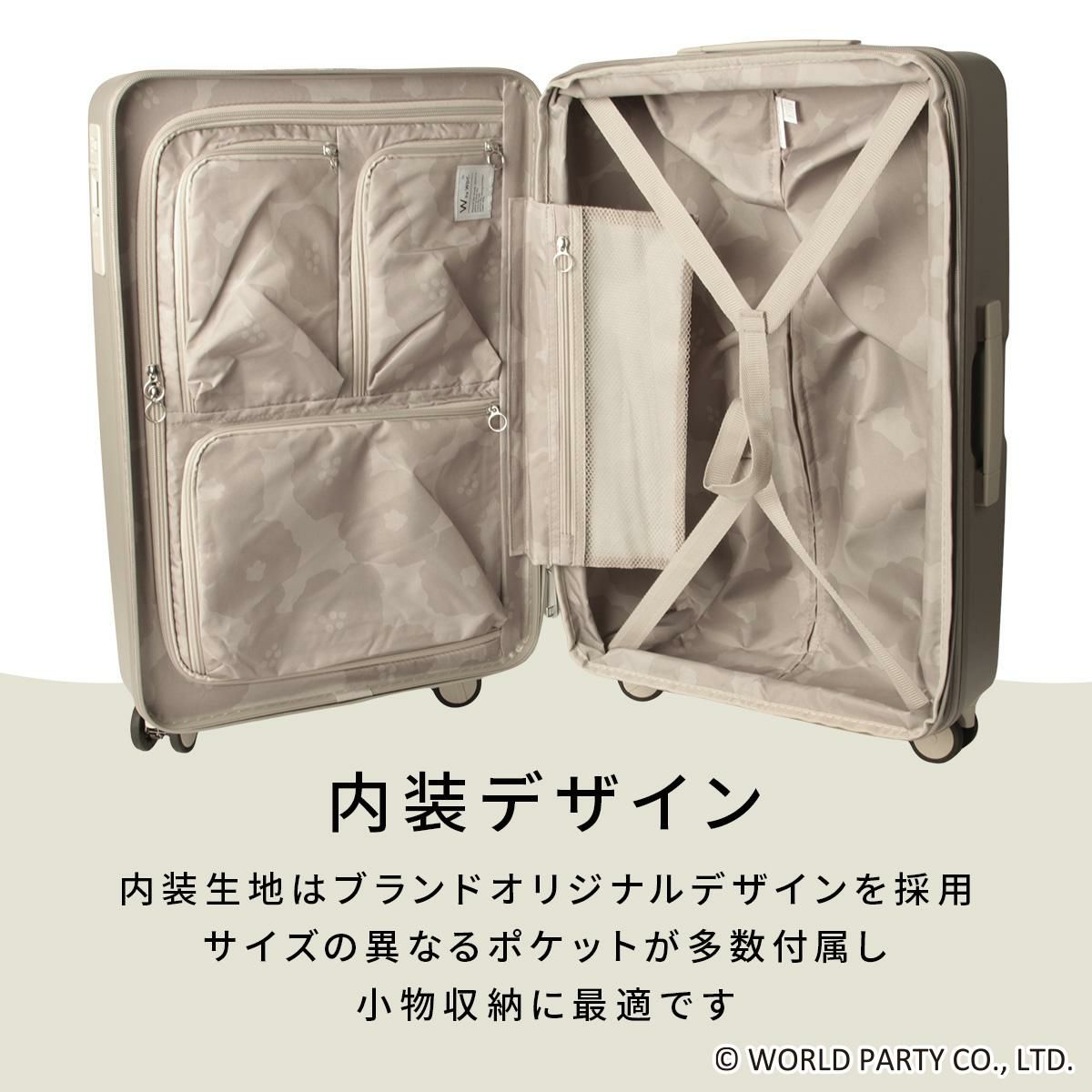 Wpc.Patterns シンシア スーツケース  wpc-69001