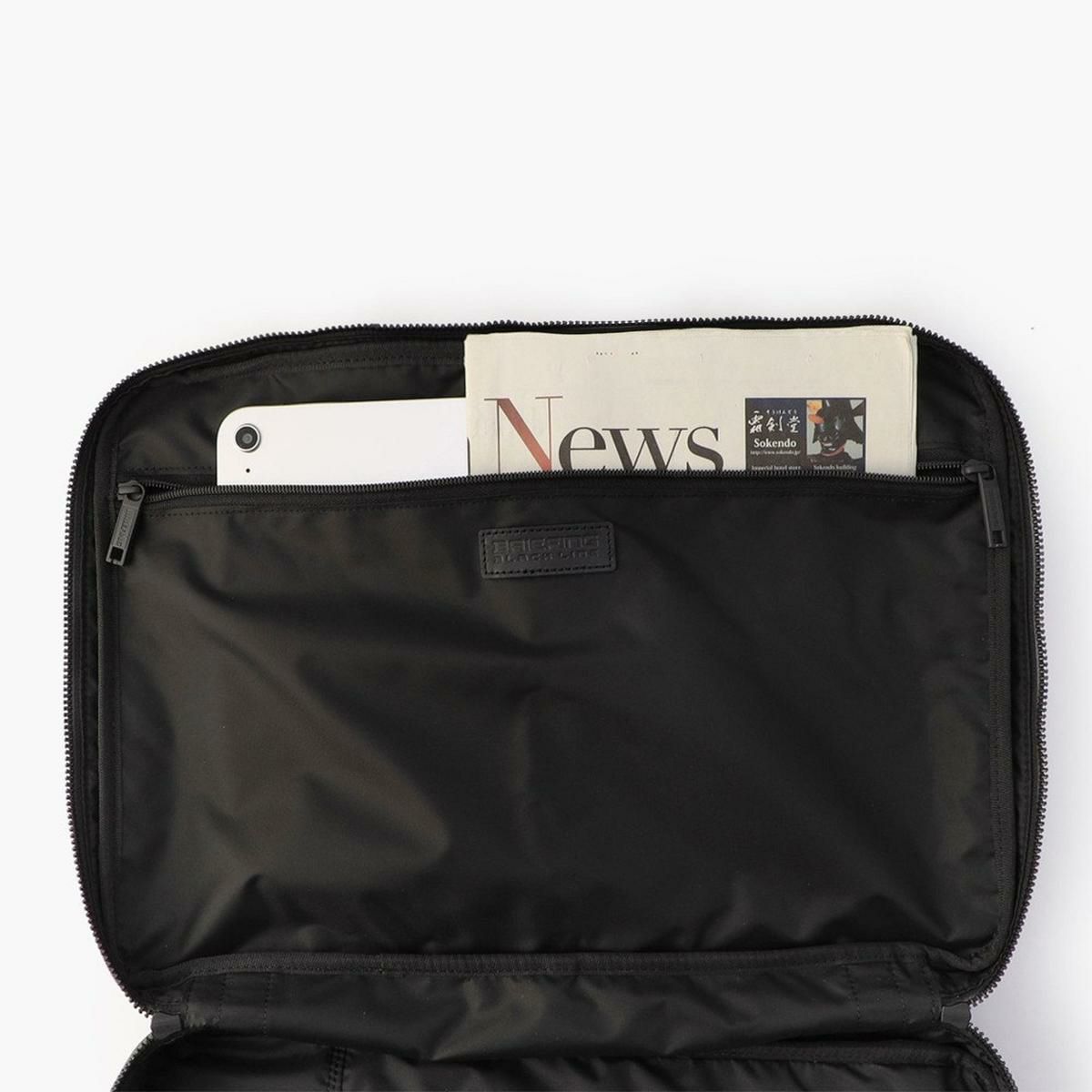 ブリーフィング BLACK LINE ブリーフケース BRIEFING trinity-comp