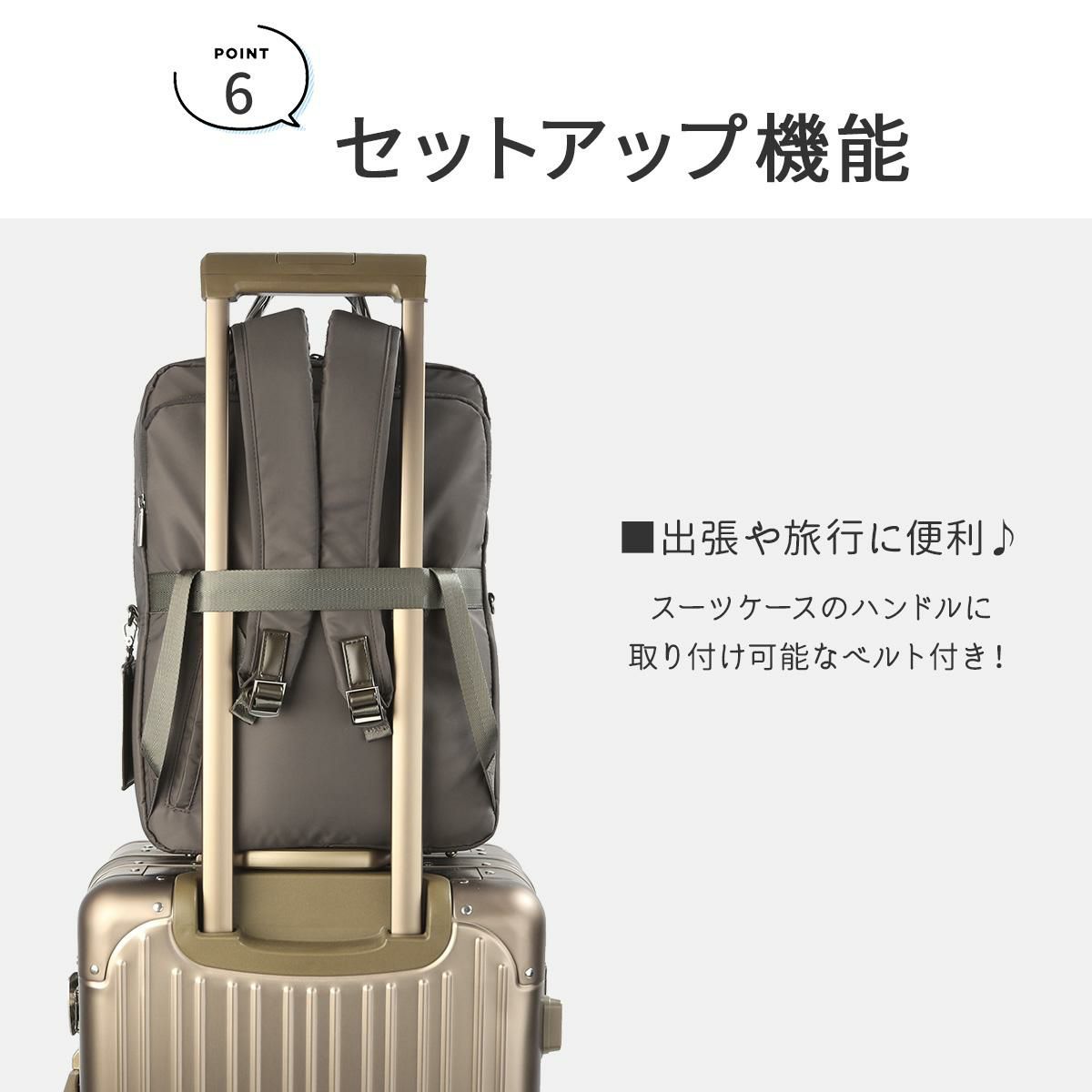 エース ジーンレーベル フィッテム ビジネスリュック ace.GENE LABEL gene-68682