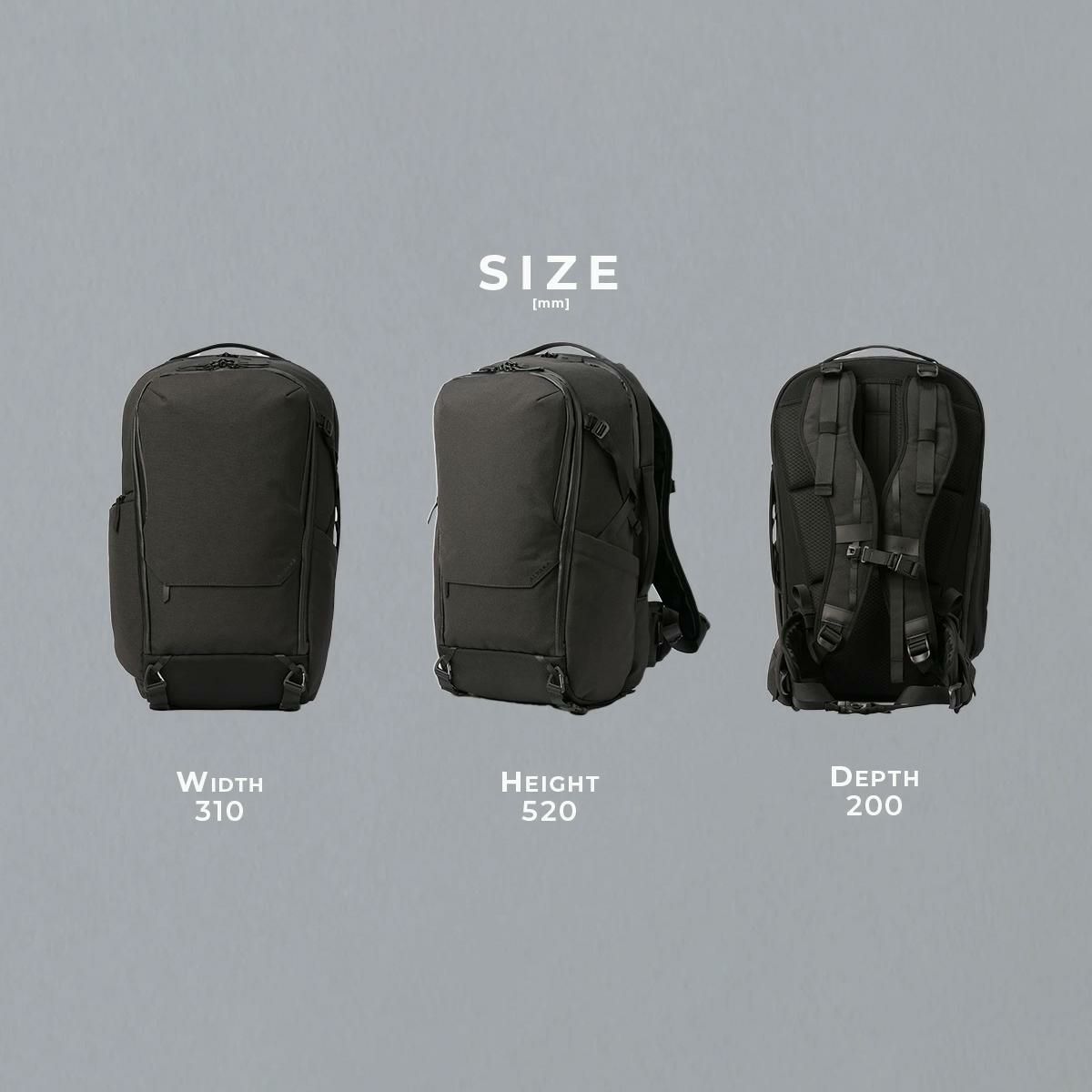 アルパカ elements travel backpack pro リュック ALPAKA elem-tl-bp-axoflux