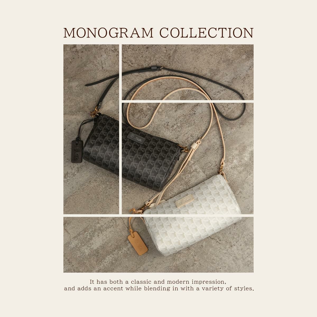 フェリージ モノグラム ショルダーバッグ Felisi 512-6-mm-ld