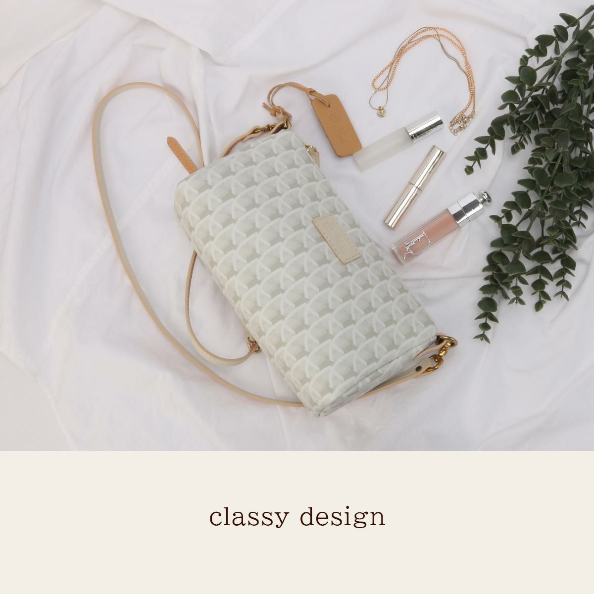 フェリージ モノグラム ショルダーバッグ Felisi 512-6-mm-ld