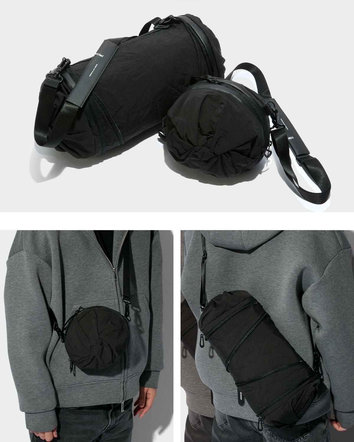 côte&ciel（コートエシエル）Vikos M Smooth Black côte&ciel | Vikos M Smooth Black Bag côte&ciel Official