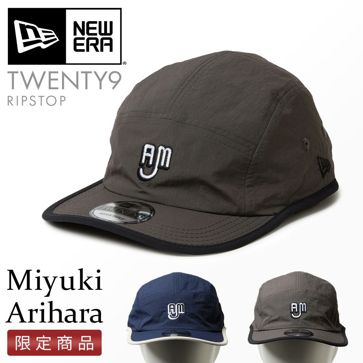 ニューエラ MIYUKI ARIHARA【LTD】 帽子 NEW ERA 209am-nylon