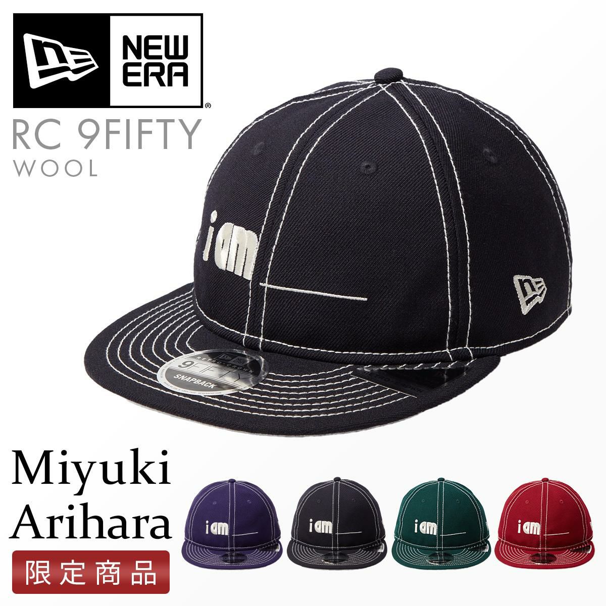 ニューエラ MIYUKI ARIHARA【LTD】 帽子 NEW ERA rc950am-wool