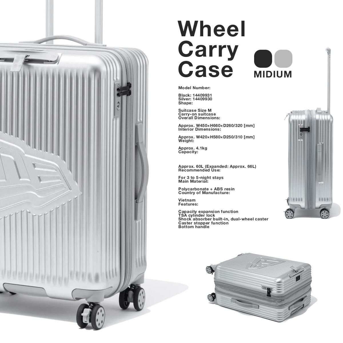 ニューエラ WHEEL CARRY CASE スーツケース NEW ERA carry-case-medium