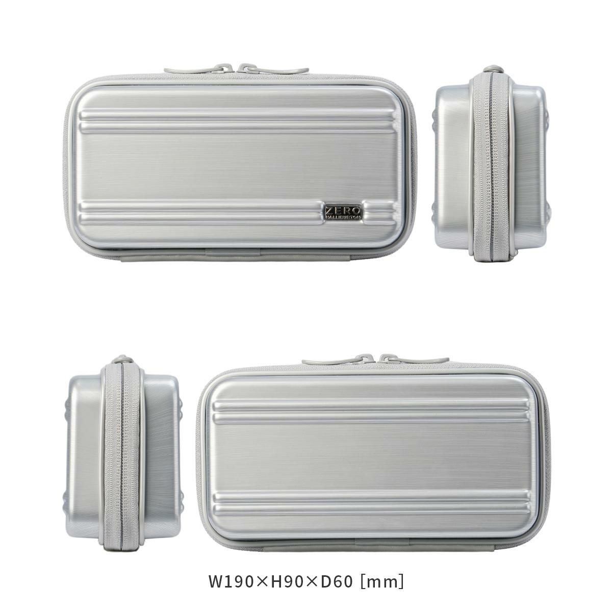 ゼロハリバートン コンパクトキューブ ポーチ ZERO HALLIBURTON zero-81491