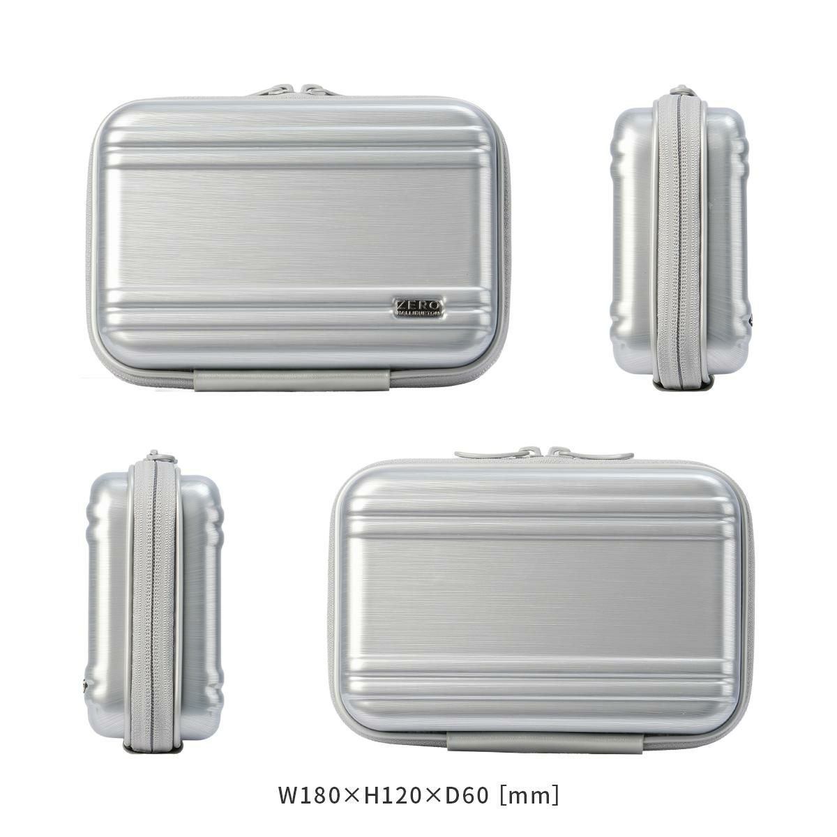 ゼロハリバートン コンパクトキューブ ポーチ ZERO HALLIBURTON zero-81492