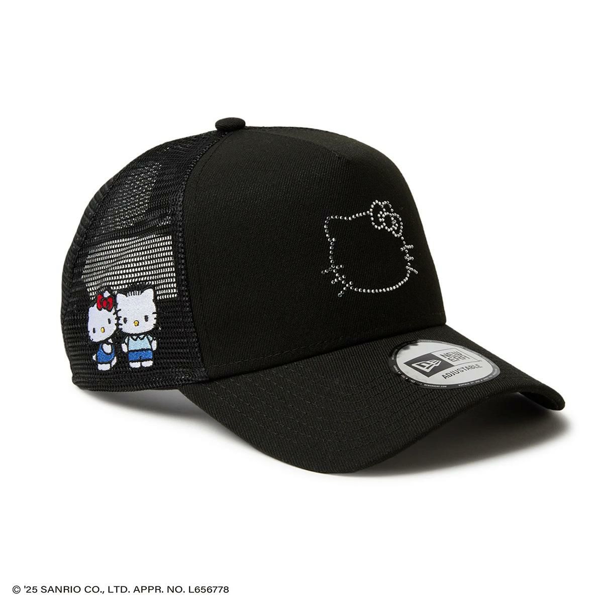 ニューエラ HELLO KITTY【LTD】 帽子 NEW ERA kitty-rhinestone