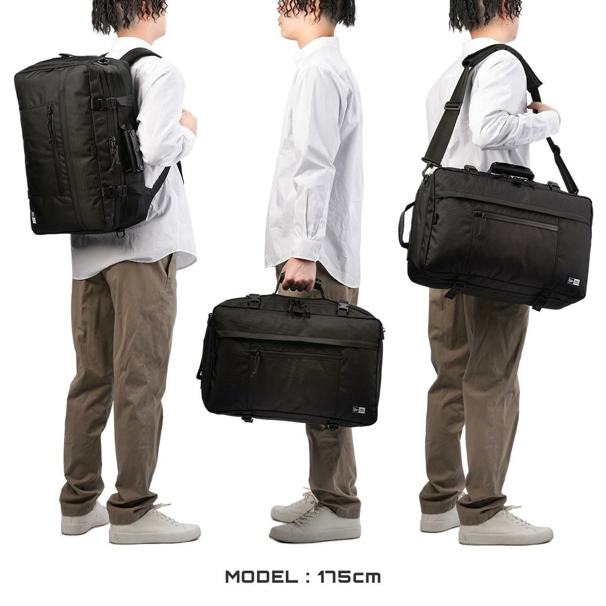 ニューエラ  ブリーフケース NEW ERA 3way-bag-uuc