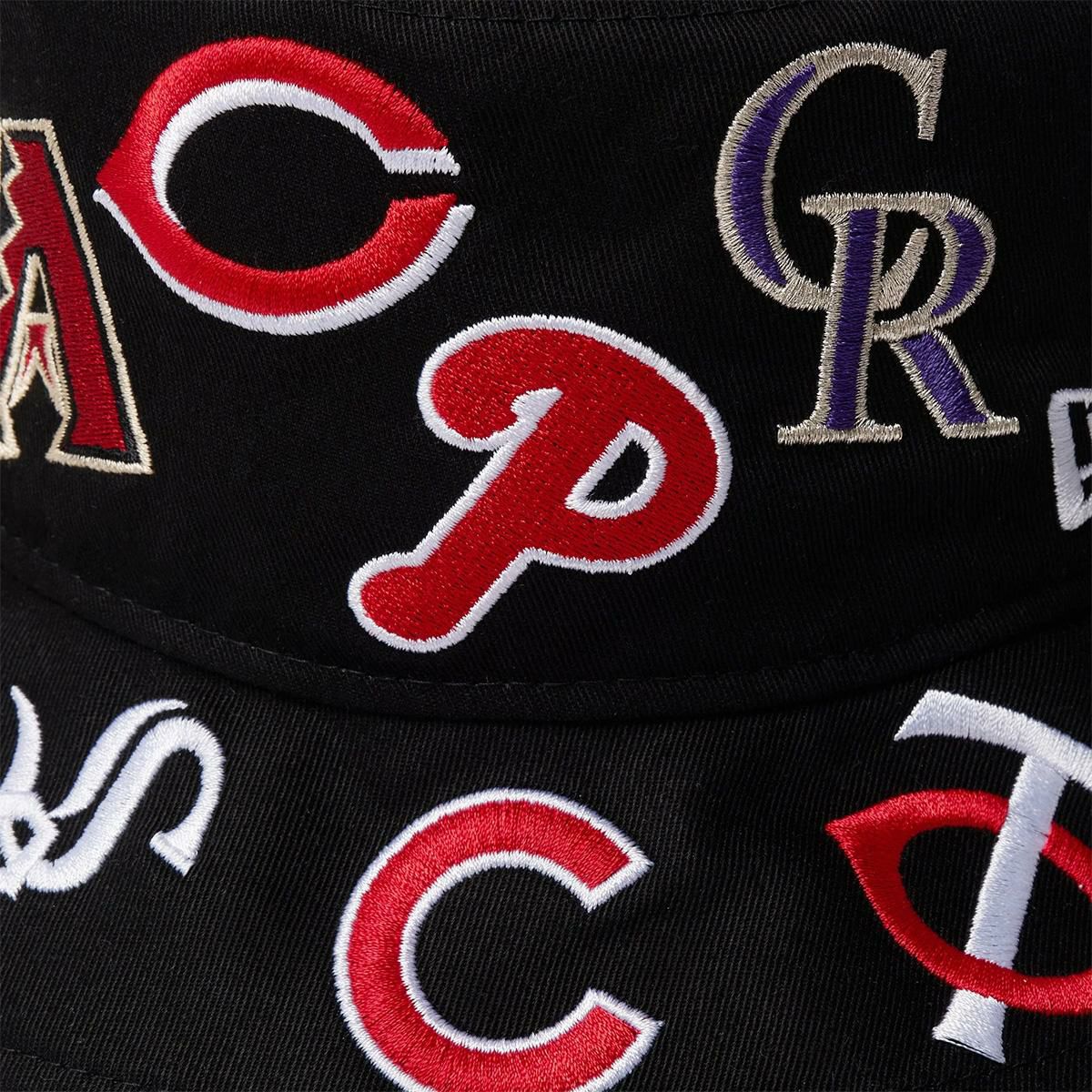 ニューエラ bucket01 all over mlb/バケットハット 帽子 NEW ERA all-over-mlb