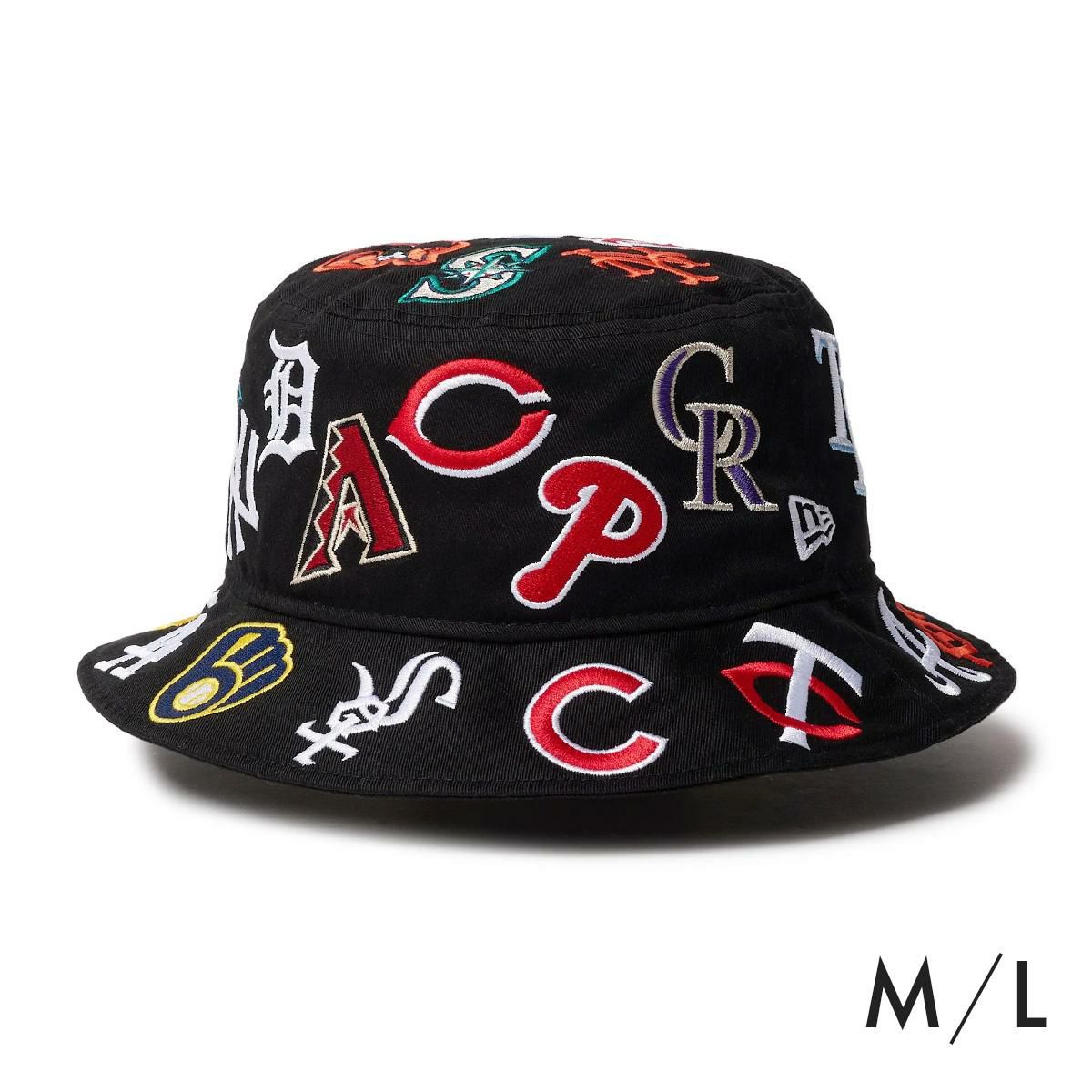 ニューエラ bucket01 all over mlb/バケットハット 帽子 NEW ERA all-over-mlb