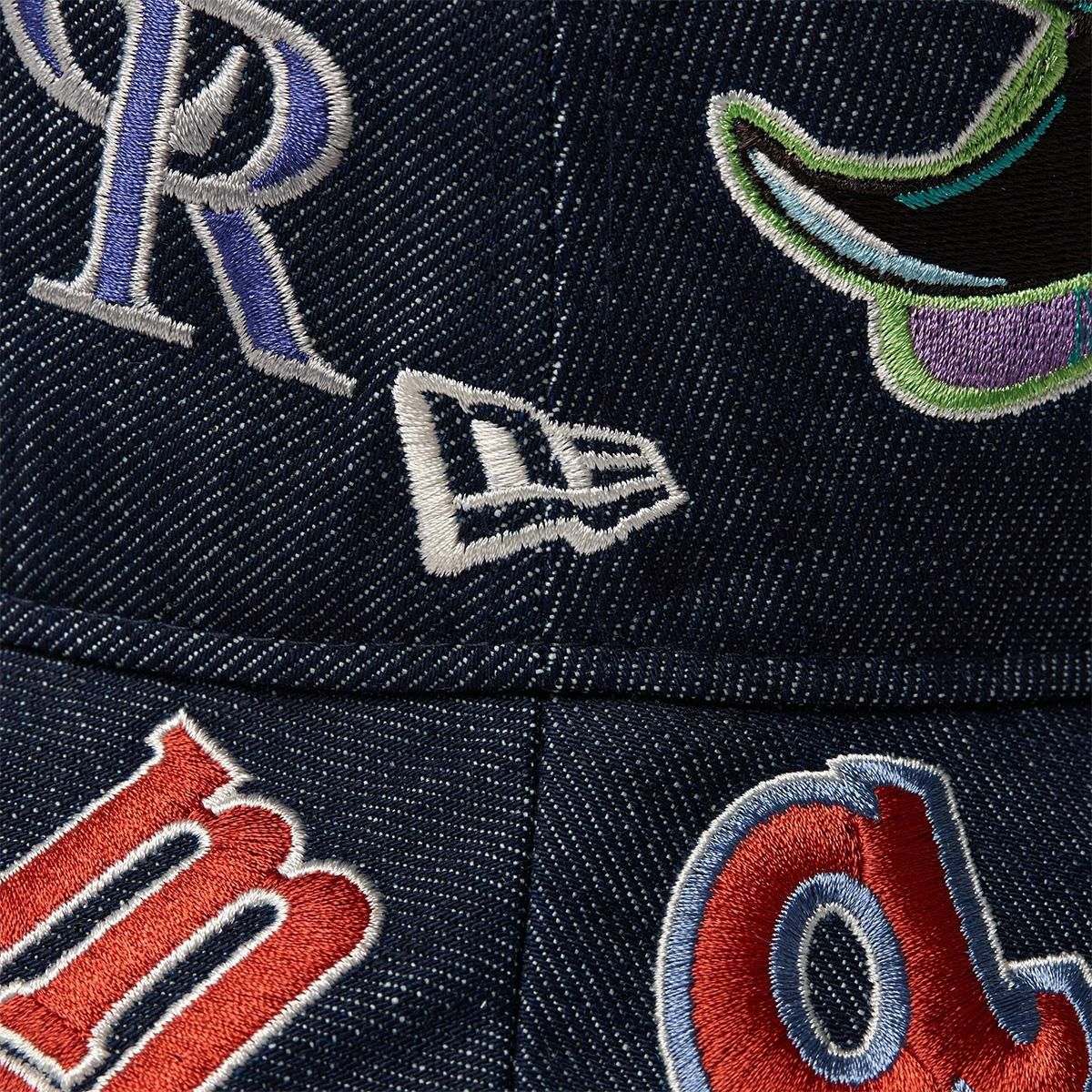 ニューエラ bucket01 all over mlbcoo/バケットハット 帽子 NEW ERA all-over-mlbcoo