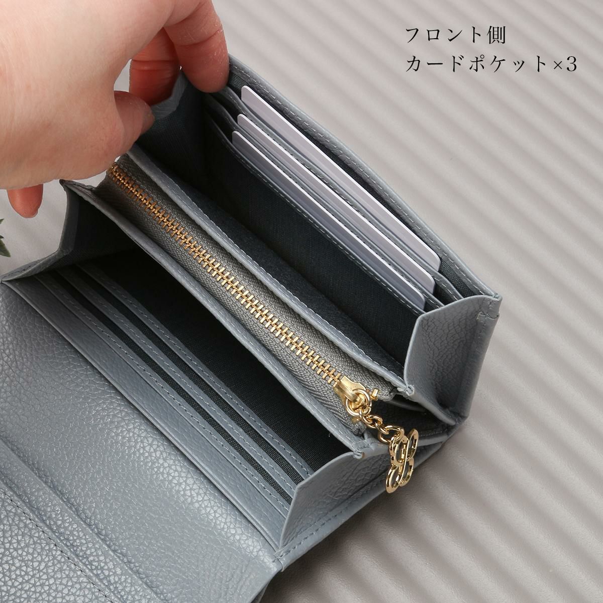 マリ・クレール/A Carrousel 二つ折り財布  mc-88649