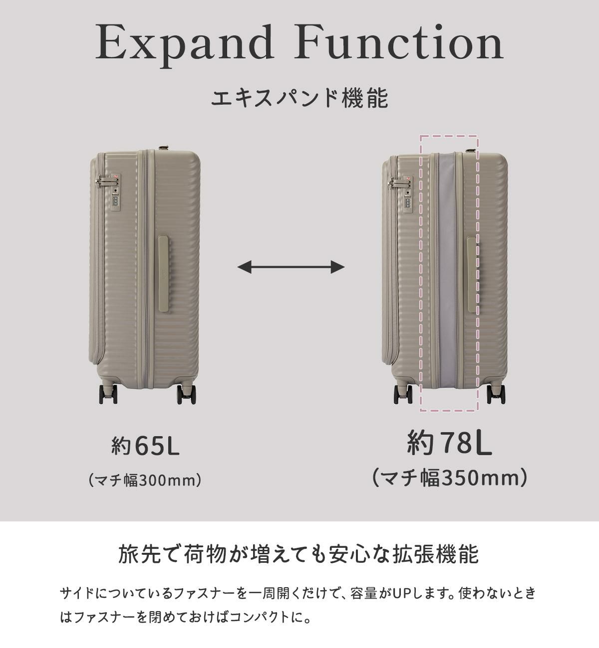ハント ココント スーツケース HaNT hant-05512