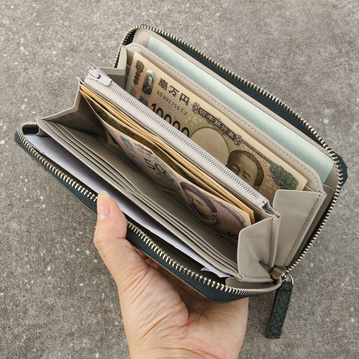 IS/IT パイソン 長財布  isit-983603