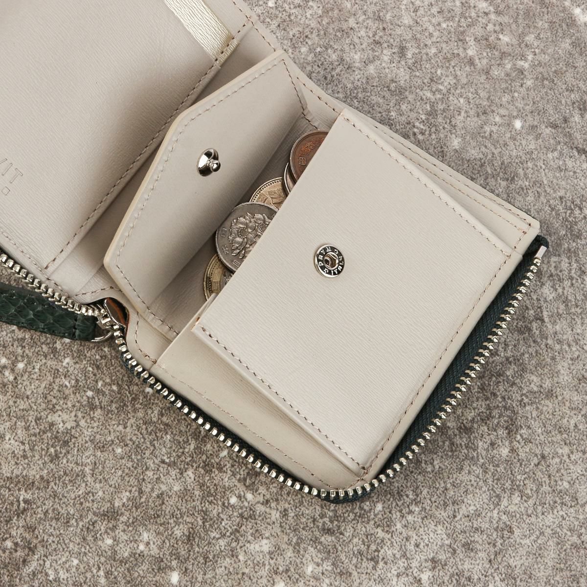 IS/IT パイソン 二つ折り財布  isit-983604