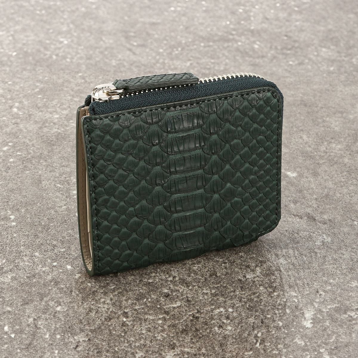 IS/IT パイソン 二つ折り財布  isit-983604