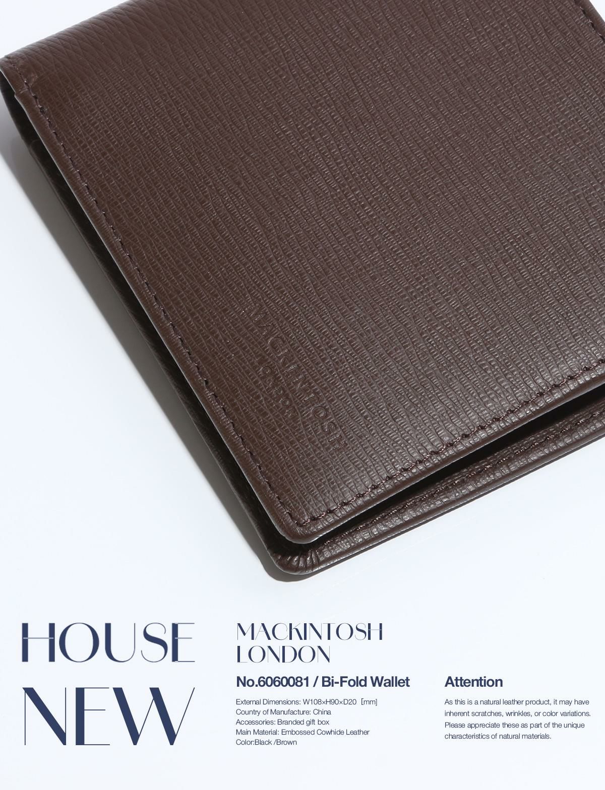 マッキントッシュ ロンドン House NEW 二つ折り財布 MACKINTOSH LONDON wmkl-6060081