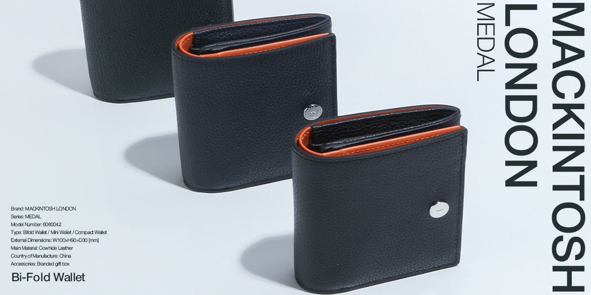 マッキントッシュ ロンドン MEDAL 二つ折り財布 MACKINTOSH LONDON wmkl-6060042