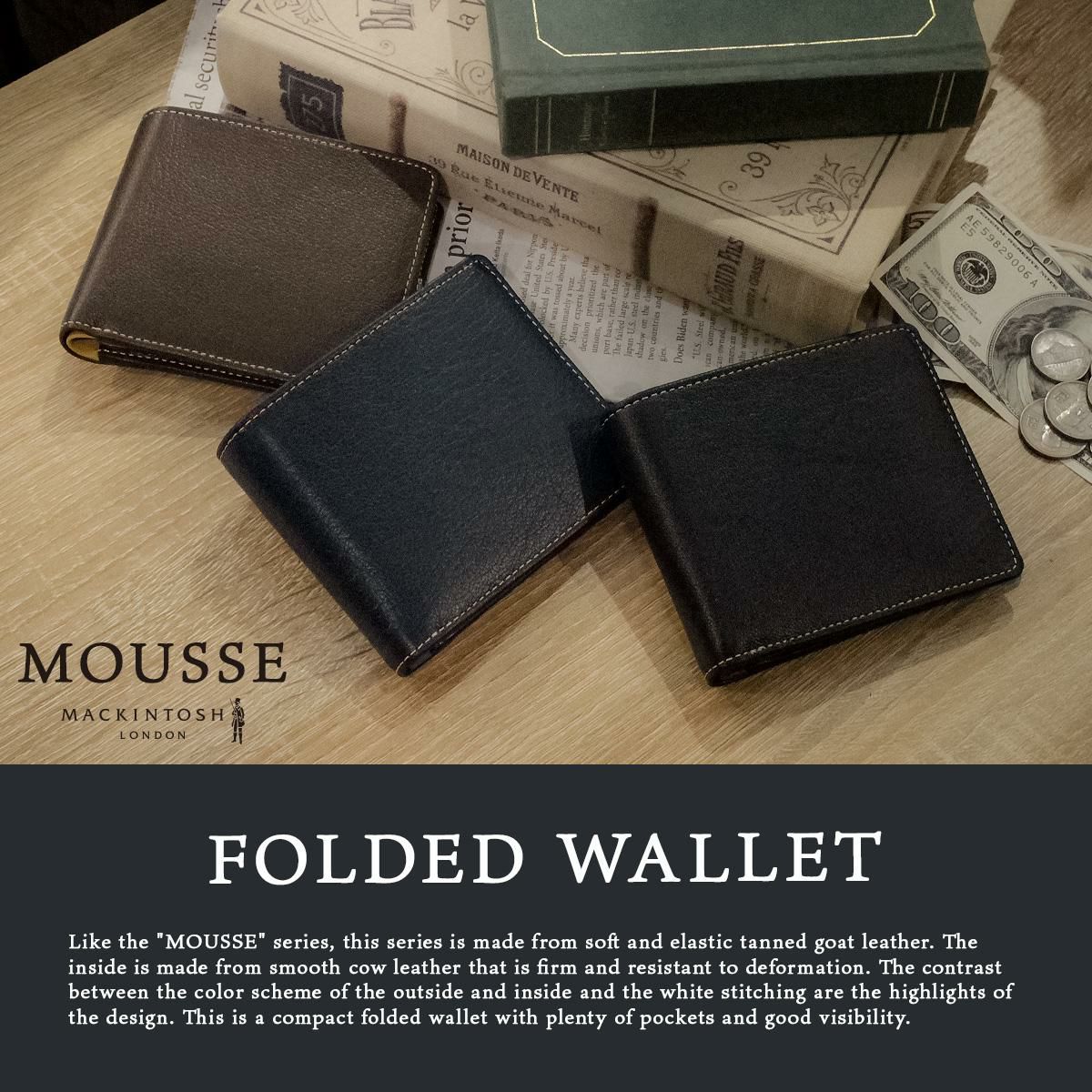 マッキントッシュ ロンドン MOUSSE 二つ折り財布 MACKINTOSH LONDON wmkl-6060072