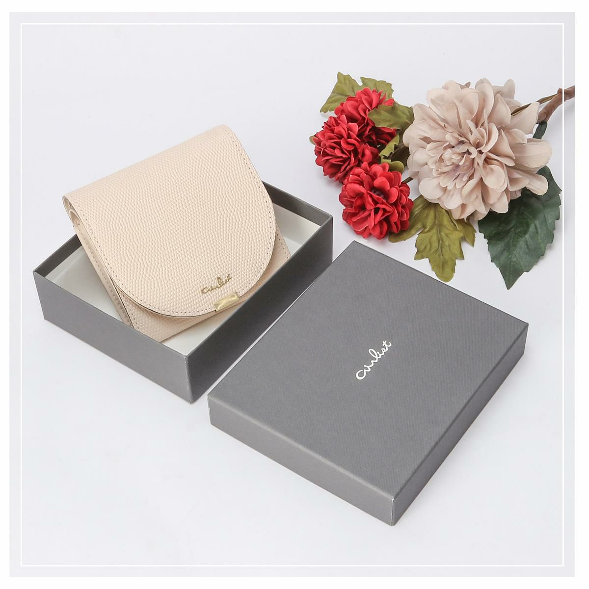 エアリスト AIR LUNA 二つ折り財布  air-24653