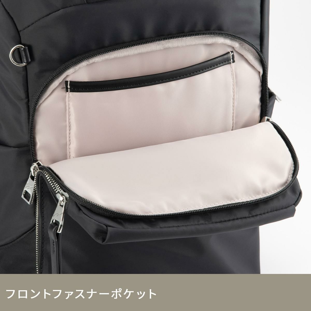 W&.Day/Night ポルク スクエアリュック (A4 JUST サイズ) W&.Day/Night ポルク スクエアリュック A4サイズ 13.3インチPC