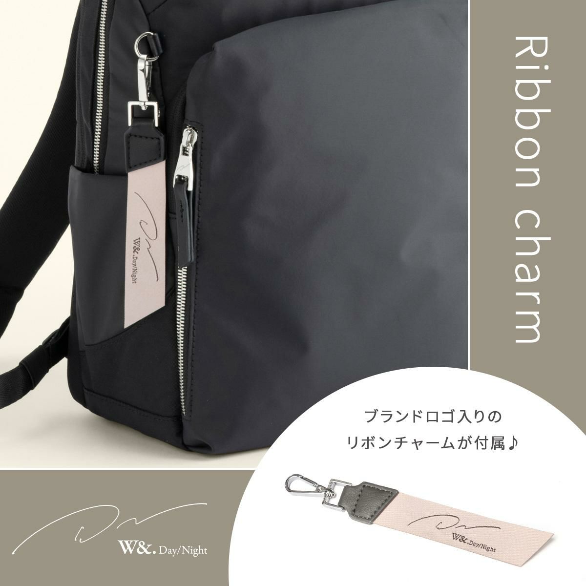 ダブルアンドデイナイト ポルク スクエアリュック リュック W&.Day/Night w-15236