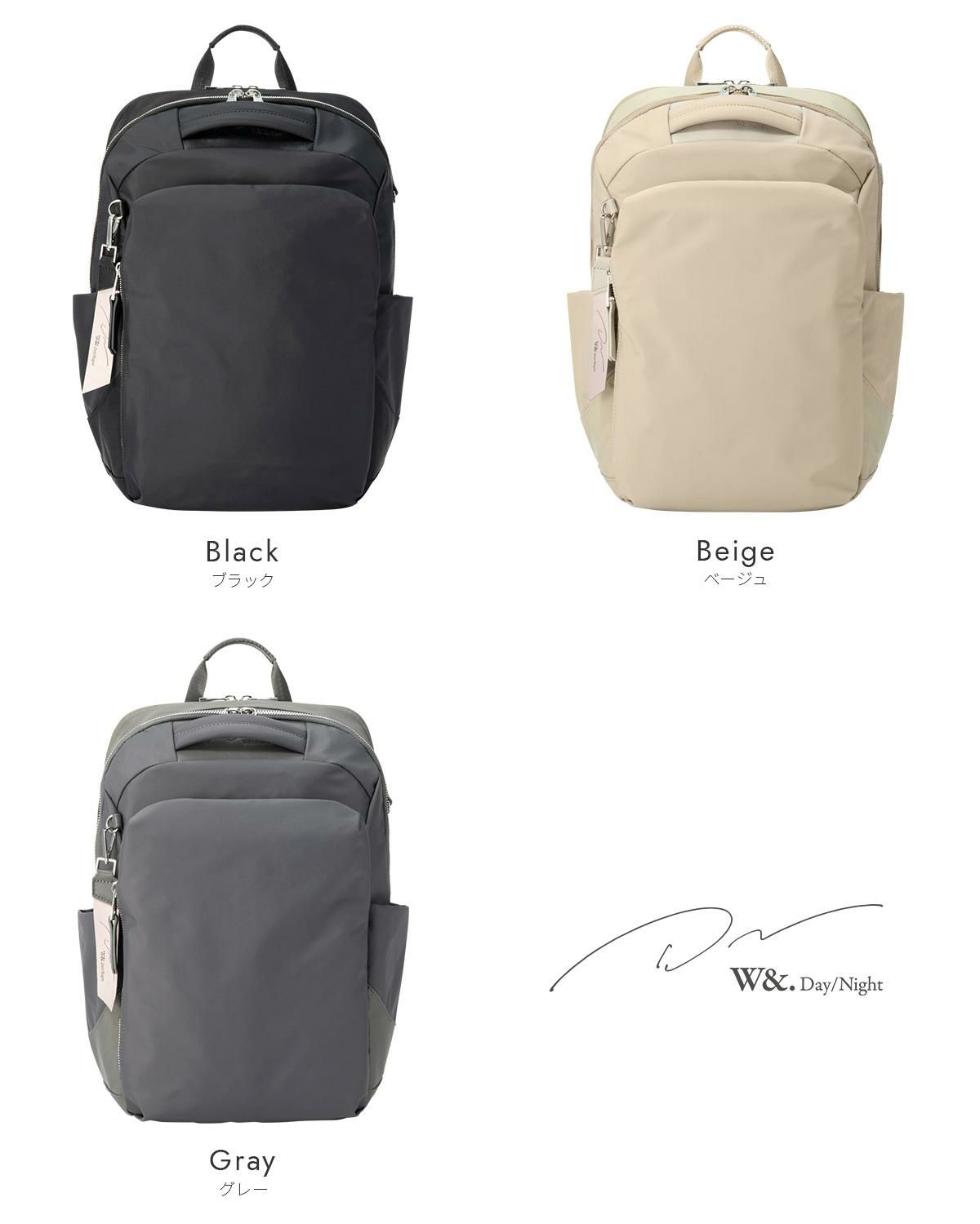 ダブルアンドデイナイト ポルク スクエアリュック リュック W&.Day/Night w-15237