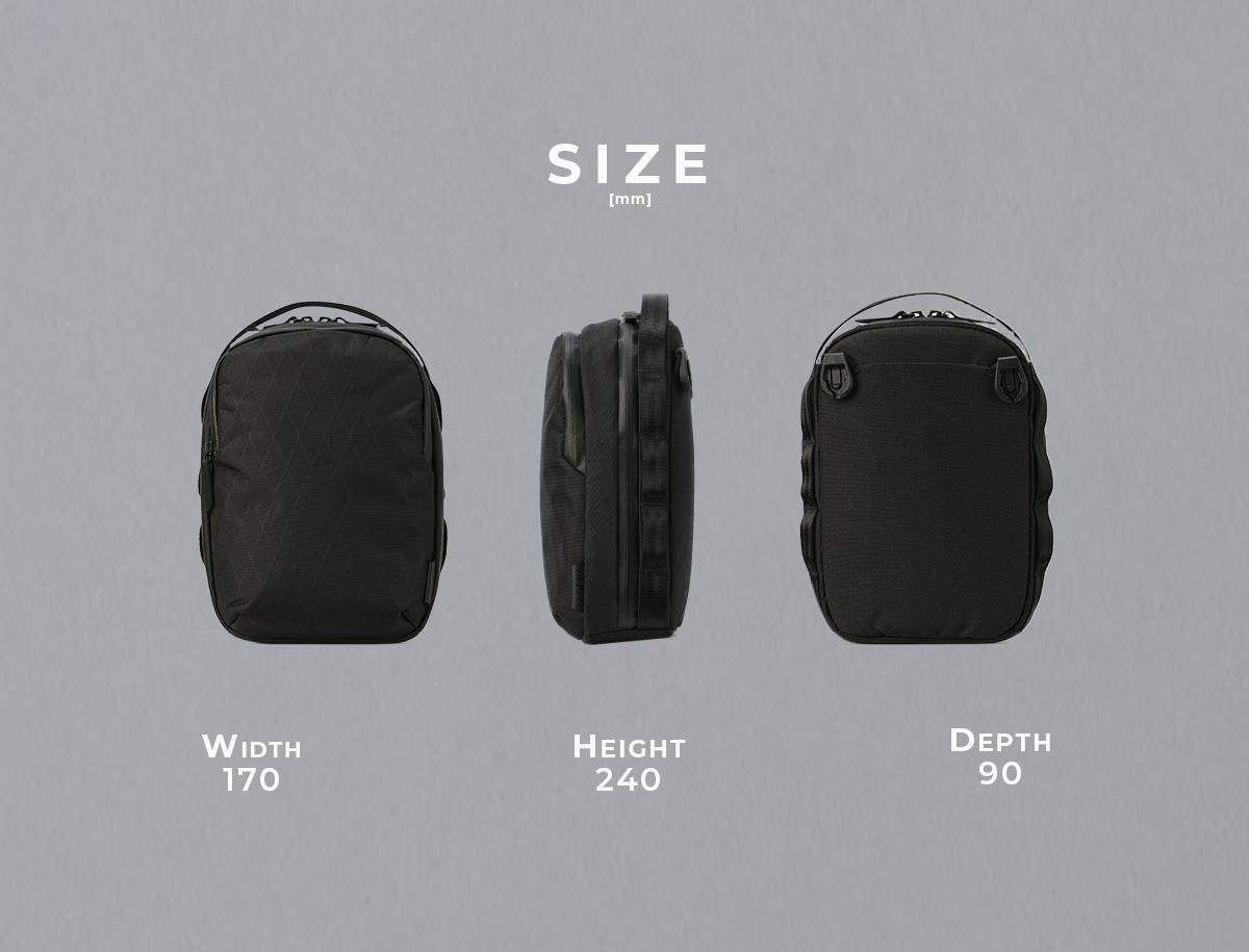 アルパカ  ショルダーバッグ ALPAKA metro-sling-max