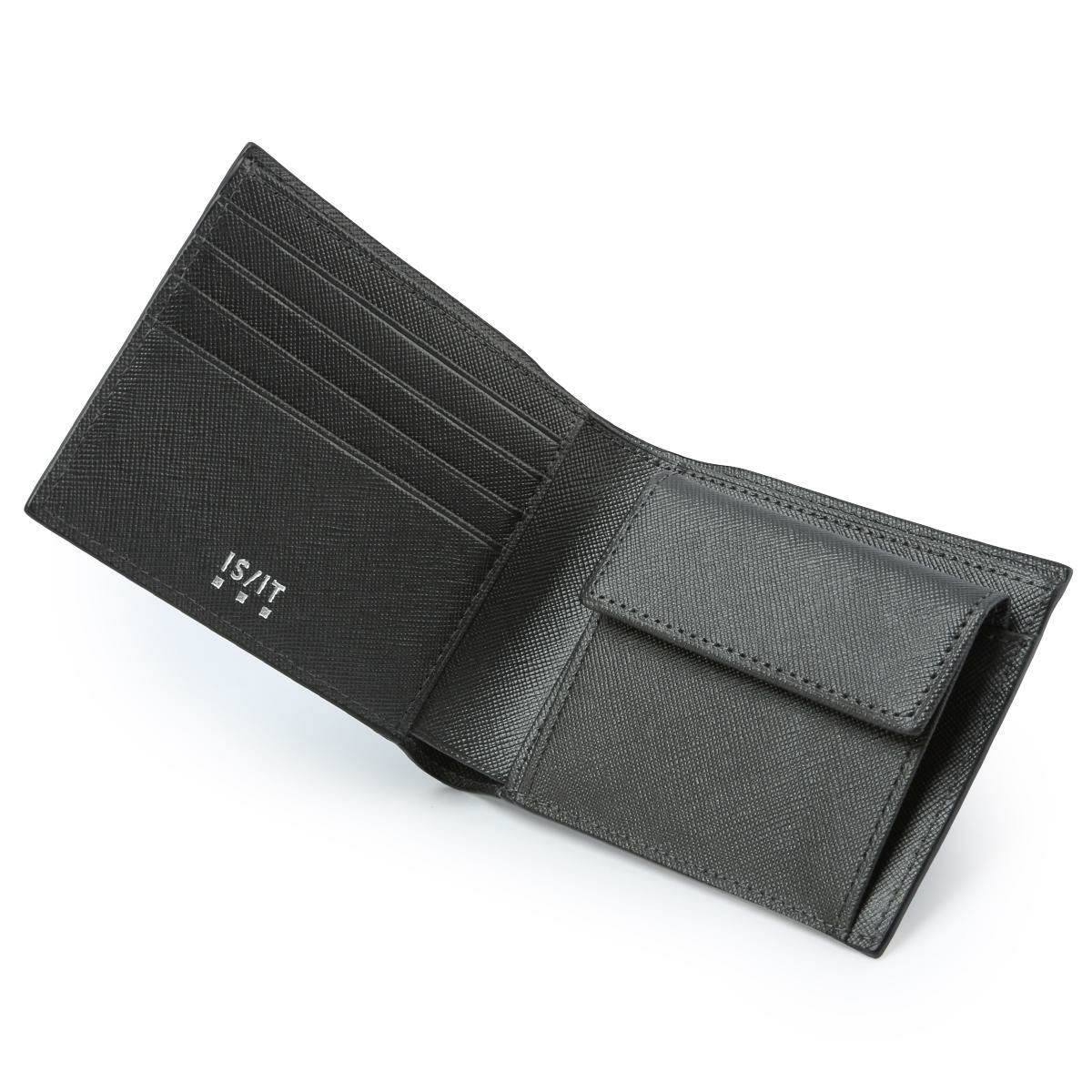 IS/IT シャドー 二つ折り財布  isit-952614