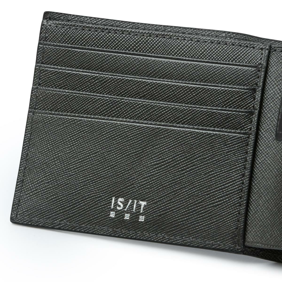 IS/IT シャドー 二つ折り財布  isit-952614