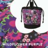 グレゴリー WILD FLOWER PURPLE トートバッグ GREGORY wfp-cinchbag-m
