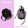 グレゴリー WILD FLOWER PURPLE トートバッグ GREGORY wfp-cinchbag-m
