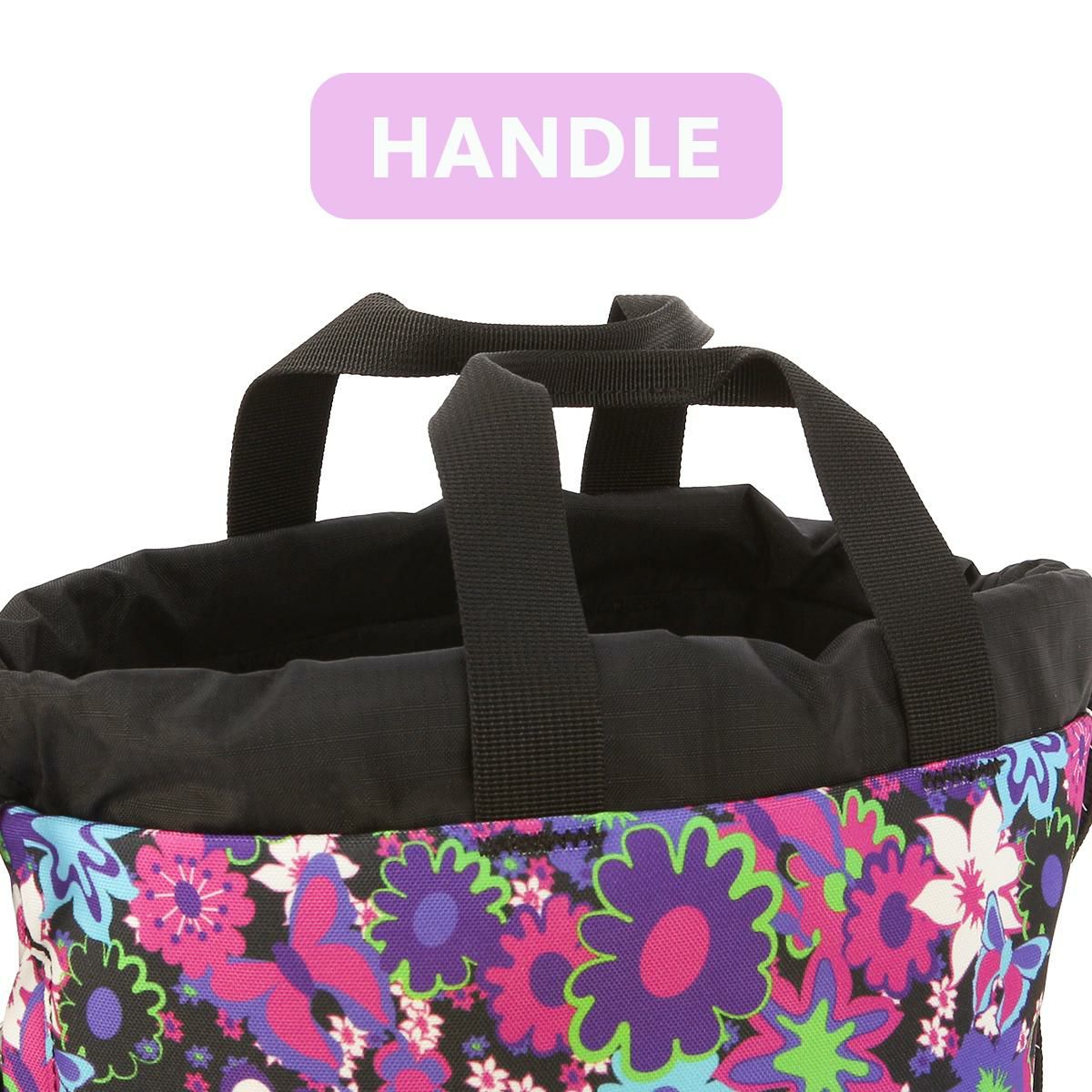 グレゴリー WILD FLOWER PURPLE トートバッグ GREGORY wfp-cinchbag-m