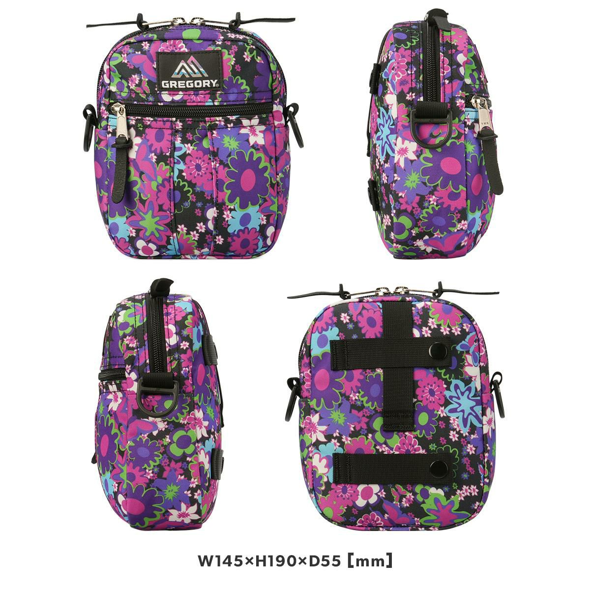 グレゴリー WILD FLOWER PURPLE ショルダーバッグ GREGORY wfp-cquick-m