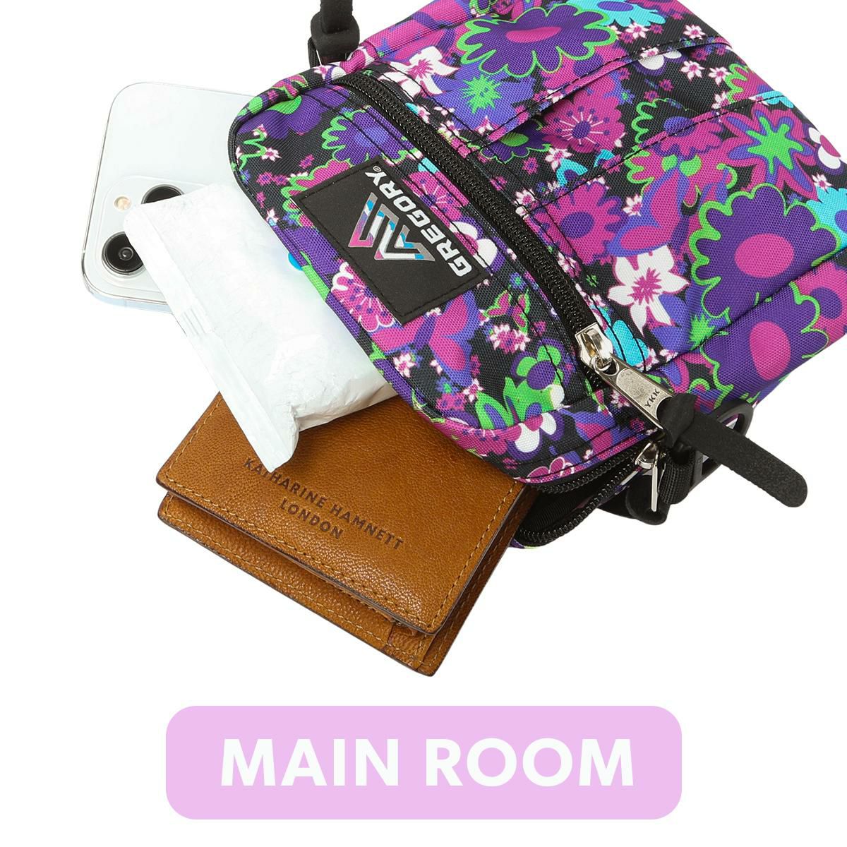 グレゴリー WILD FLOWER PURPLE ショルダーバッグ GREGORY wfp-cquick-m