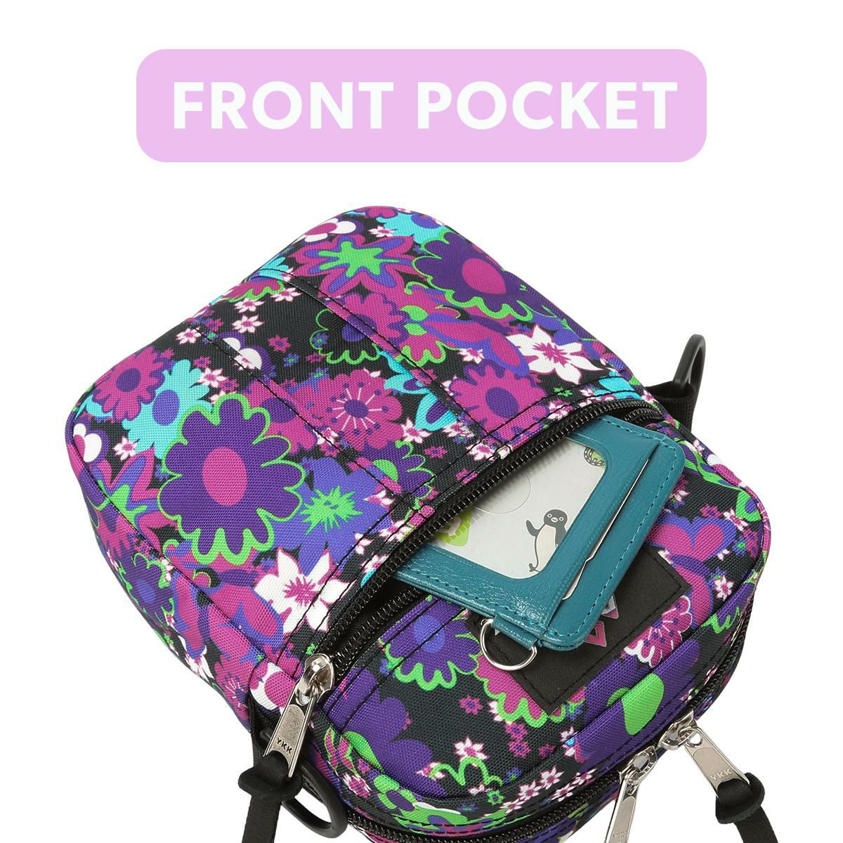 正規取扱店】グレゴリー WILD FLOWER PURPLE ポーチショルダー